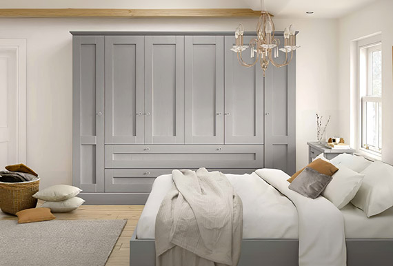 Fenwick Bedroom Legno Light Grey Image