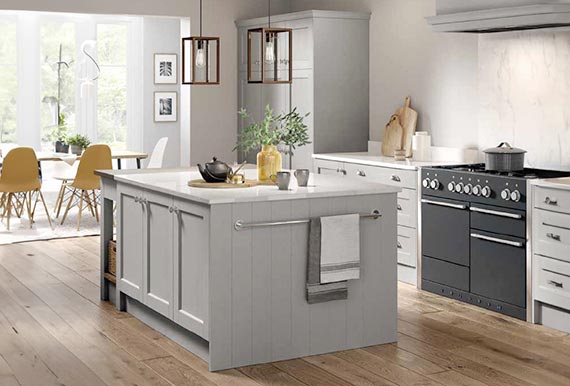 Image of 5-Piece Bastille Kitchen in Legno Light Grey