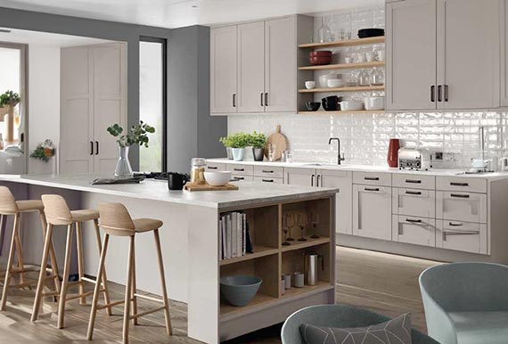 Image of the Dylan Kitchen in Matt Taupe